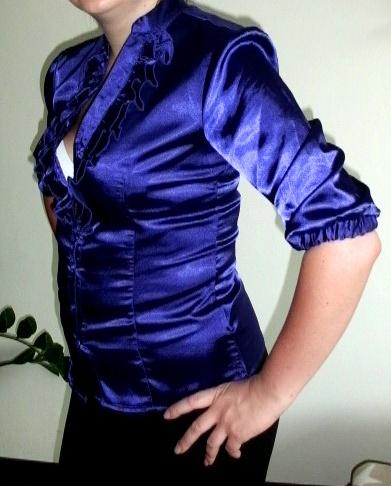 Luxusná saténová blúzka vo veľ. 38-40, takko,m