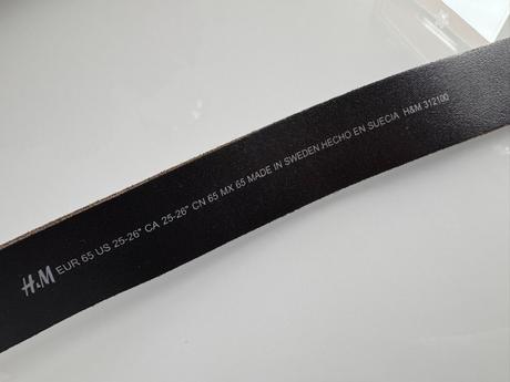 H&m - kožený opasok, h&m