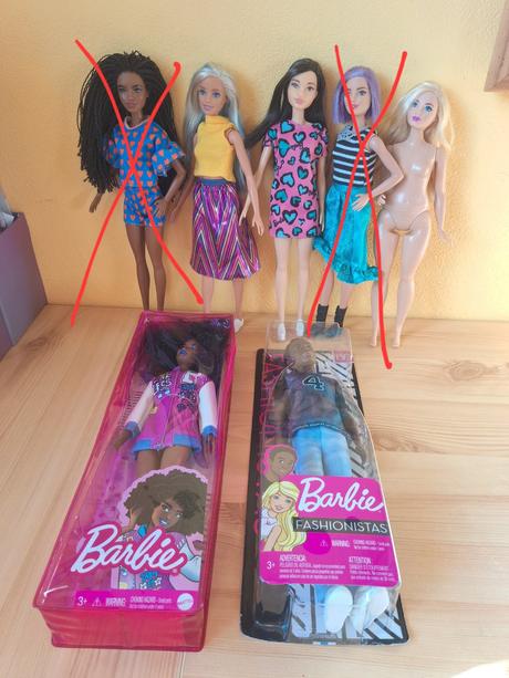 Barbie fashionistas sada, 