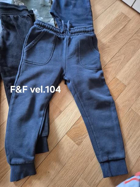 Teplaky 4ks, primark,104