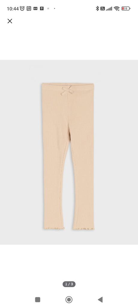 Béžové široké aj klasické legíny 116, sinsay,116