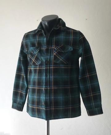 Chlapčenská zateplená košeľová bunda, next,152