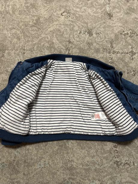 Detska prechodna riflova bunda, f&f,80