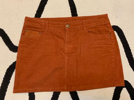 Menčestrová minisukňa, h&m,42