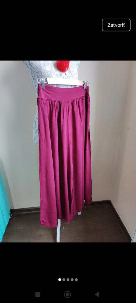 Dámske široké nohavice, 