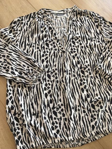 Dámska čiernobiela blúzka, pepco,36