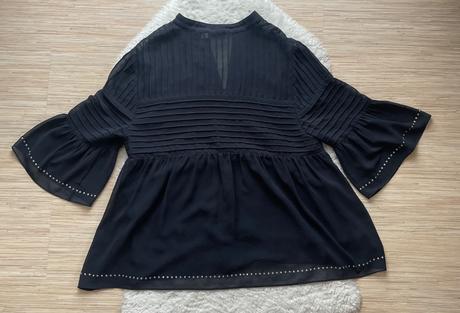 Cierna lahulinka bluzka mint velvet, xl