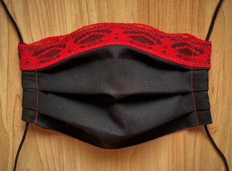 2 vrstvové bavlnené rúška s gumičkou, 