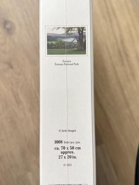 Puzzle 1000ks - šumava národný park, 