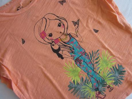 Tričko - 2 x oblečené, c&a,122