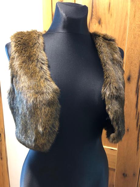 H&m - kožušinka / vesta / vestička, h&m,s