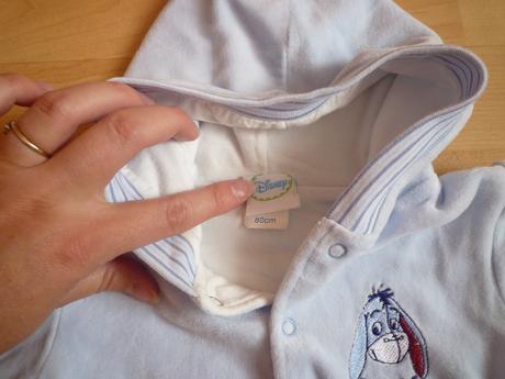 Velúrová mikinka, disney,80