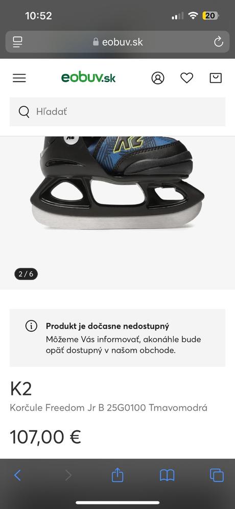 K2 korcule na ľad 32-37,