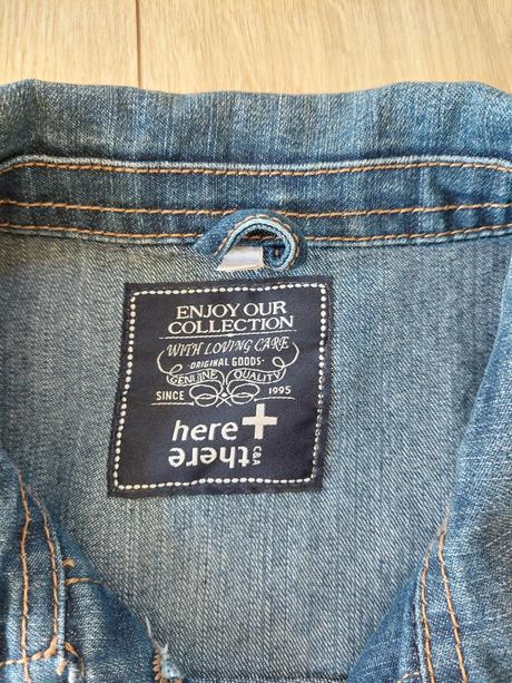 Riflová bunda, c&a,164