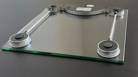 Sencor sklenená priehľadná osobná váha sbs111, 