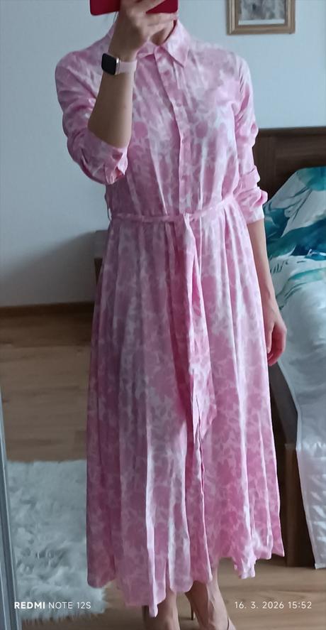 Dlhé košeľové šaty, gate,m