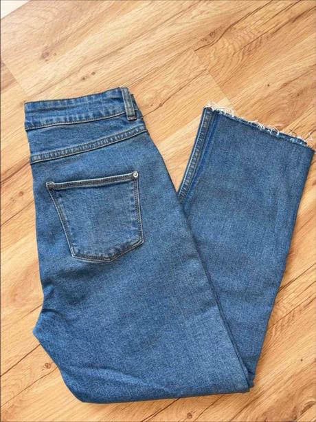 Skrátené rifle vysoký pás, terranova,34 / 36