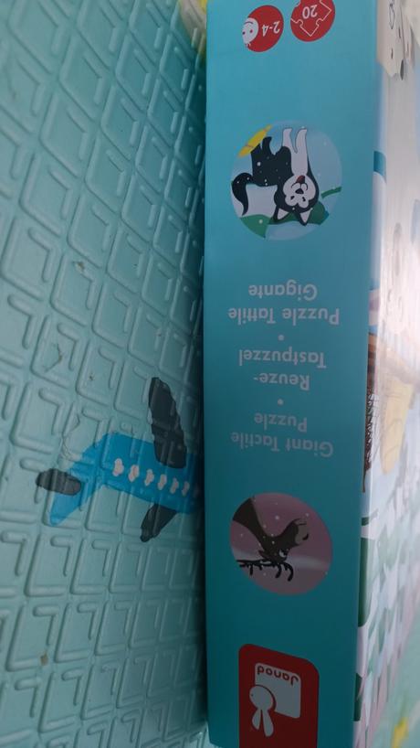 Janod puzzle dotykové život na ľade s textúrou,