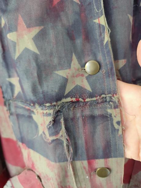 Prechodný dámsky kabátik, s