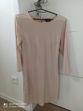 Krémové šaty, bebe,s