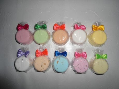 Srdiečková darčeková sada plná šumiviek do kúpeľa, 