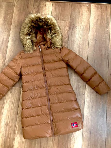 Predĺźená dámska bunda, s