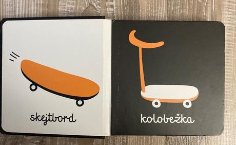 Knižka pre bábätká dopravné prostriedky, 