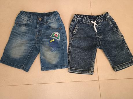 Detské riflové kraťasy, palomino,110