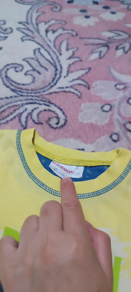 Pyžamove tričko, slovenka,110