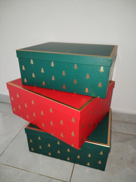 Vianočné krabice,