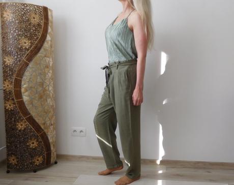 Nohavice dámske letné bavlnené, s,, tom tailor,s
