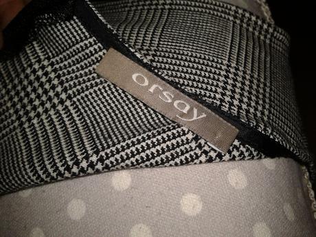 Kárované elastické mini šaty orsay  v. 38, orsay,38