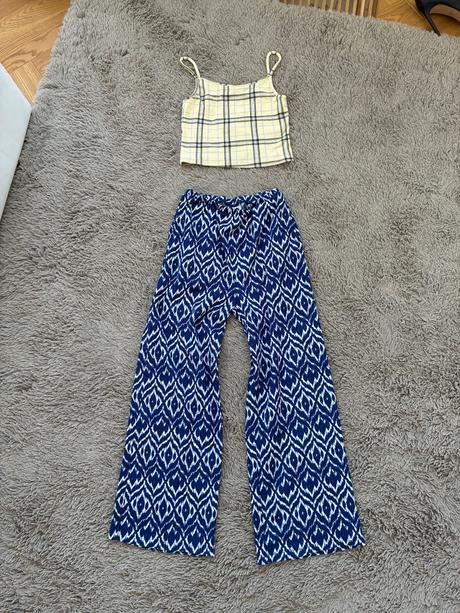 Top + nohavice v.146, h&m,146