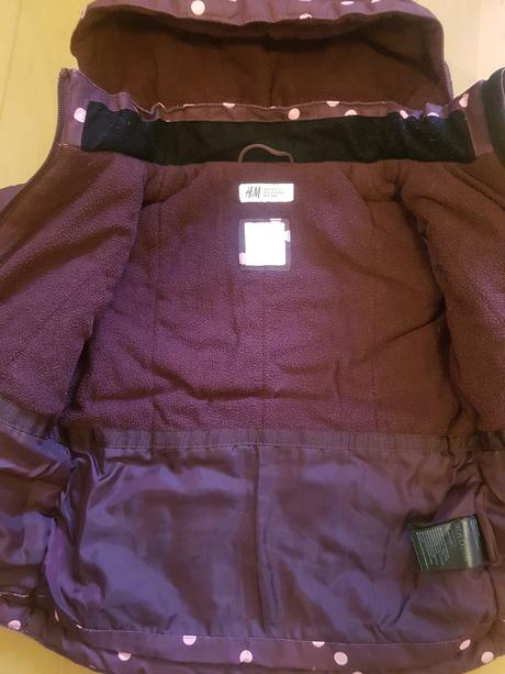 Zimná nepremokavá bunda h&m, h&m,92