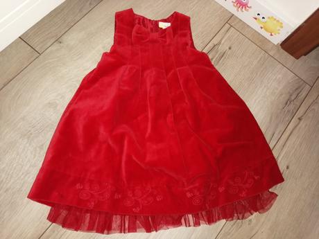 Sametové šatky s tylom, fagottino,92