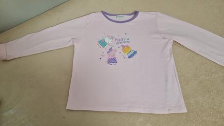 Pyžamo veľ 122-128, kik,128