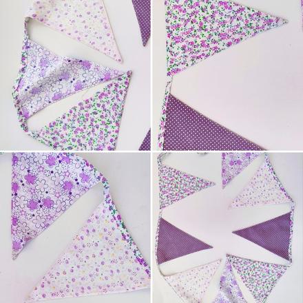 Handmade látkové vlajky, 