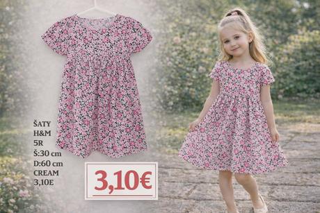 Tenké šaty, h&m,110
