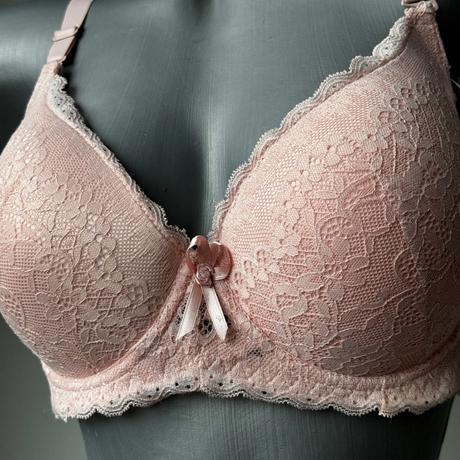 Mierne vystužená podprsenka s kosticou 88241 ružov, 75d