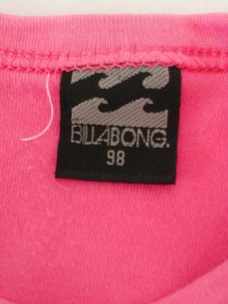 Dievčenské ružové tričko, motív, billabong, 92- 98, billabong,98