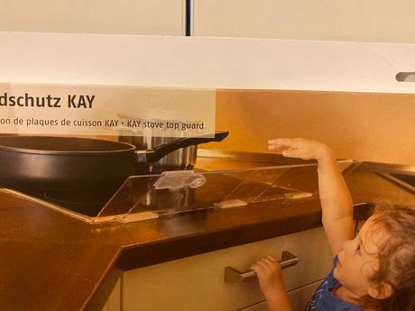 Ochrana varnej dosky pre deti, zn. abus, nepoužitá,