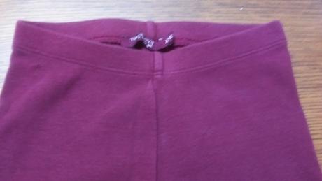 Bordové legínky, terranova,104