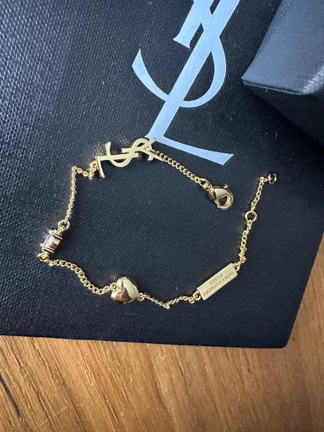 Nový nenosený náramok na ruku ysl, yves saint laurent