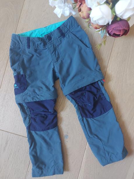 Turistické nohavice 2v1, quechua,104