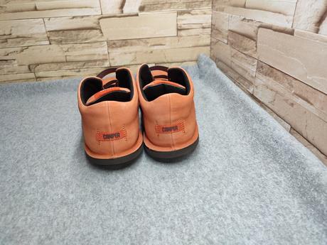 Camper 41 - kožené oranžové topánky, camper,41
