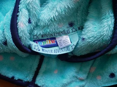 Flisová bunda na zips, lupilu,92