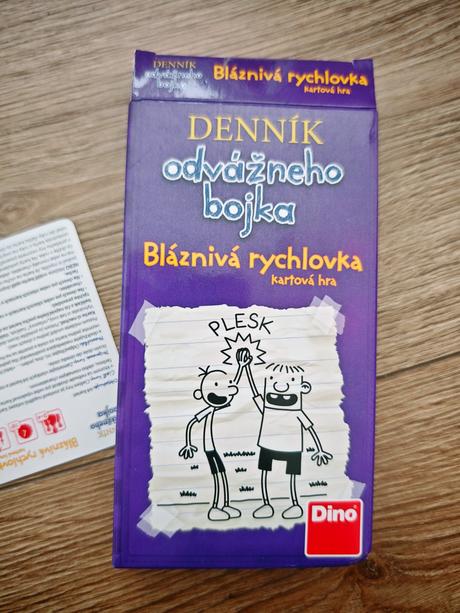 Kartová hra - denník odvážneho bojka,