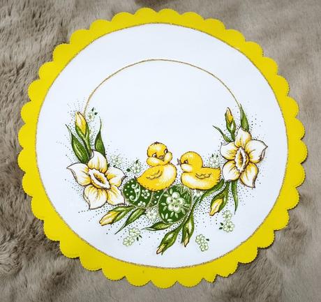 Dekoratívna déčka s kačiatkami, 