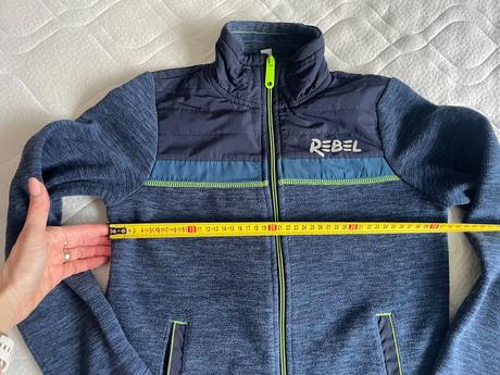 Teplá fleecová mikina, 146