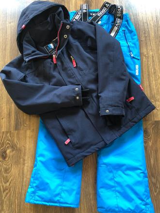 Lyžiarska suprava 140-146, brugi,140